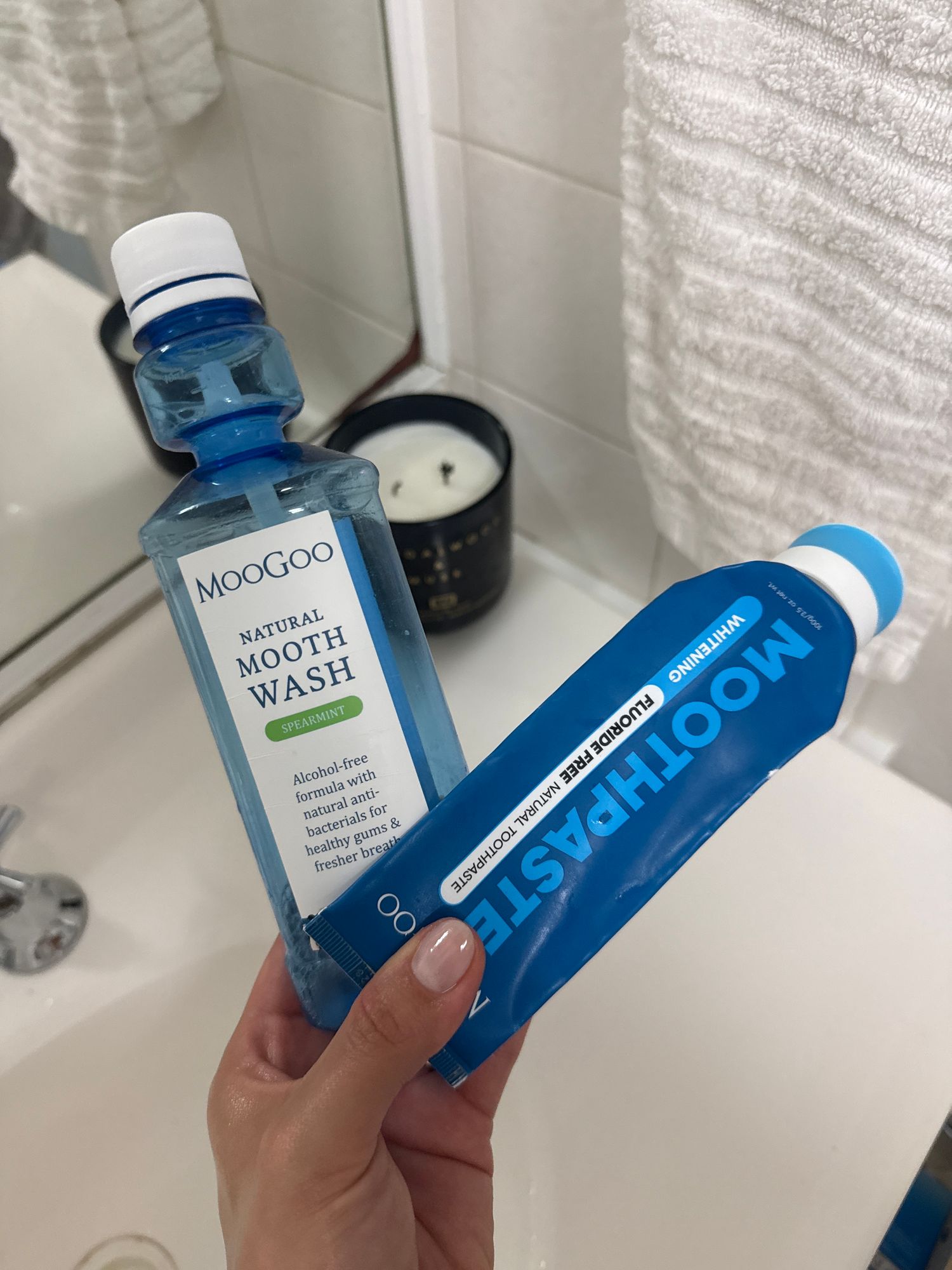 Natural Fluoride-Free Toothpaste with Calcium Hydroxyapatite | SLS &  Glycerin-Free | For Adults & Kids  MooGoo USA