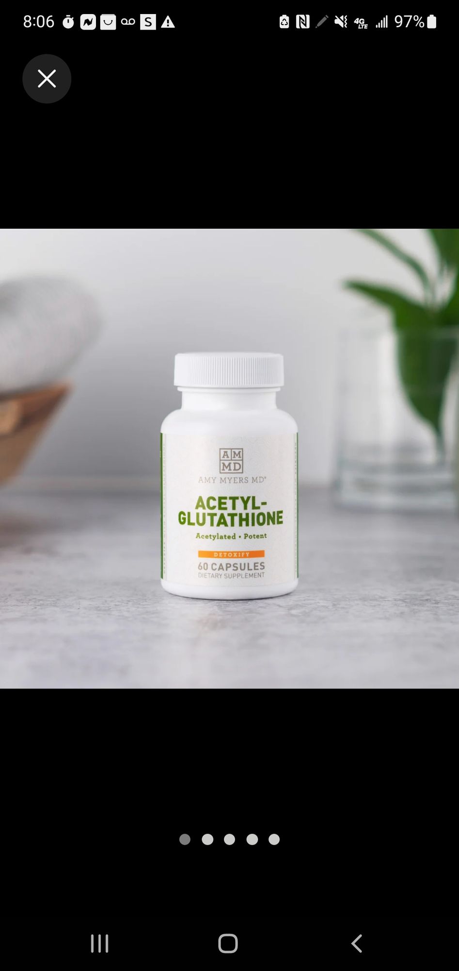 Acetyl-Glutathione Supplement | Detox Support AMMD Acetyl-Glutathione Supplement | Detox Support AMMD