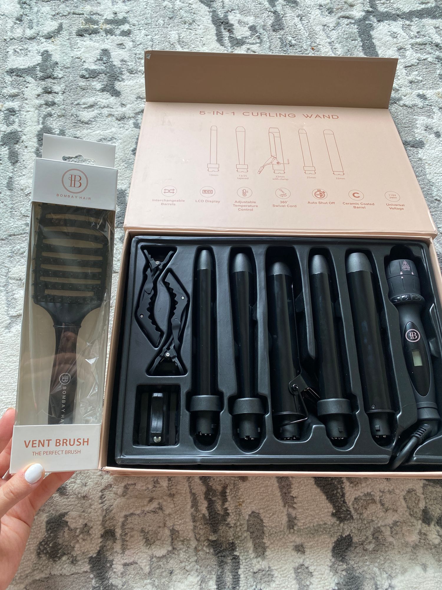 Bombay Black Hair Styling Set Styling Bundle #2 – BOMBAY HAIR main image 2