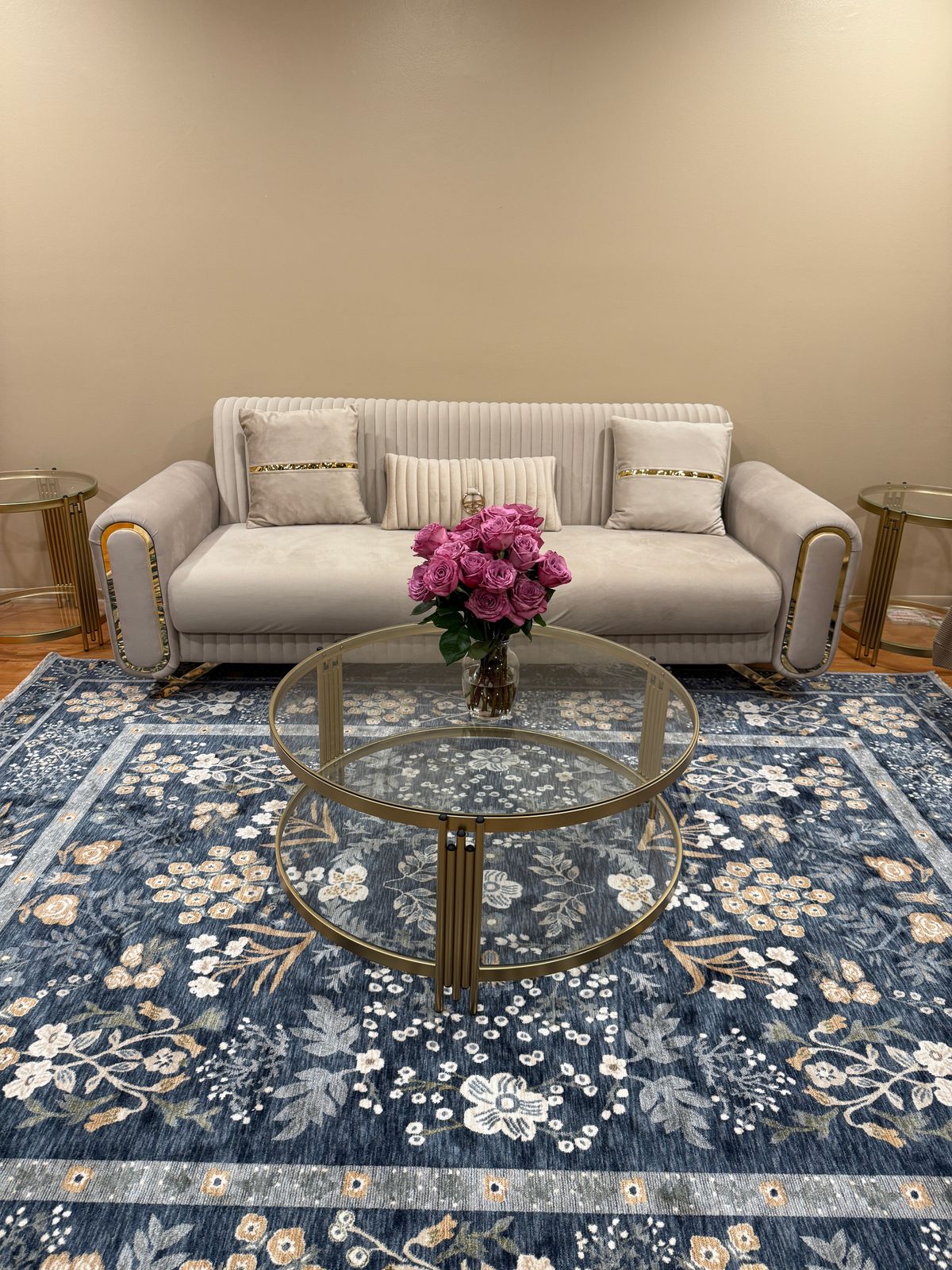 Kismet Arabesque Camel Power Loomed Rug | Rifle Paper Co