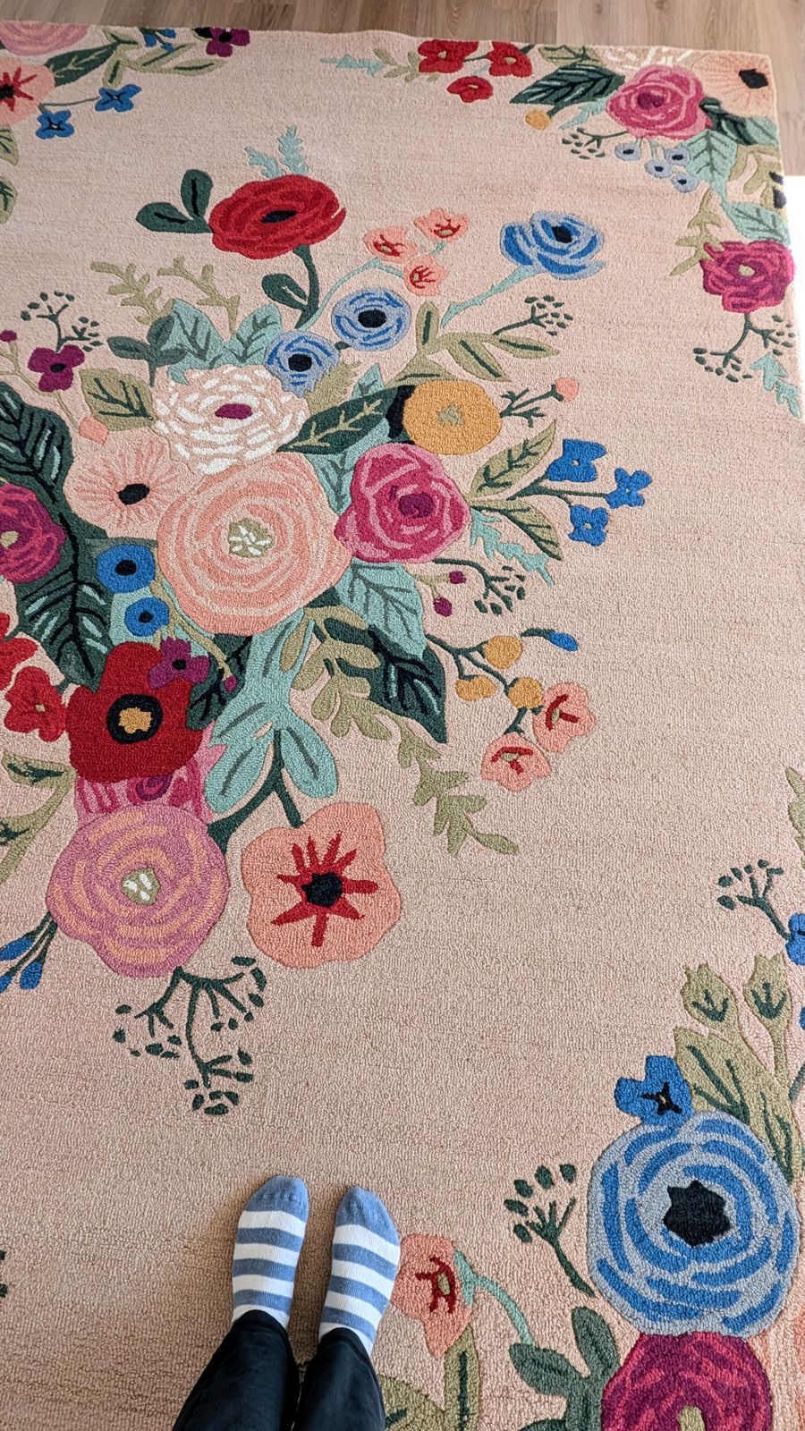 Jupe Longue Tissée Laine Oilily Taille 42 - Tapestry Art-to-wear Rose Et Violet - Neuve Avec étiquette