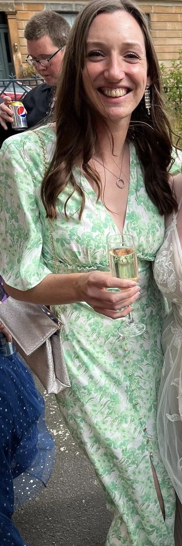 Rent Keepsake The Label Pistachio Blossom Blaze Midi Dress | Hirestreet