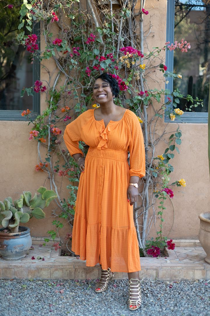 orange dress french connection French Connection FCUK Bodycon Mesh Stretch Orange Sleeveless Party Dress  NWOT