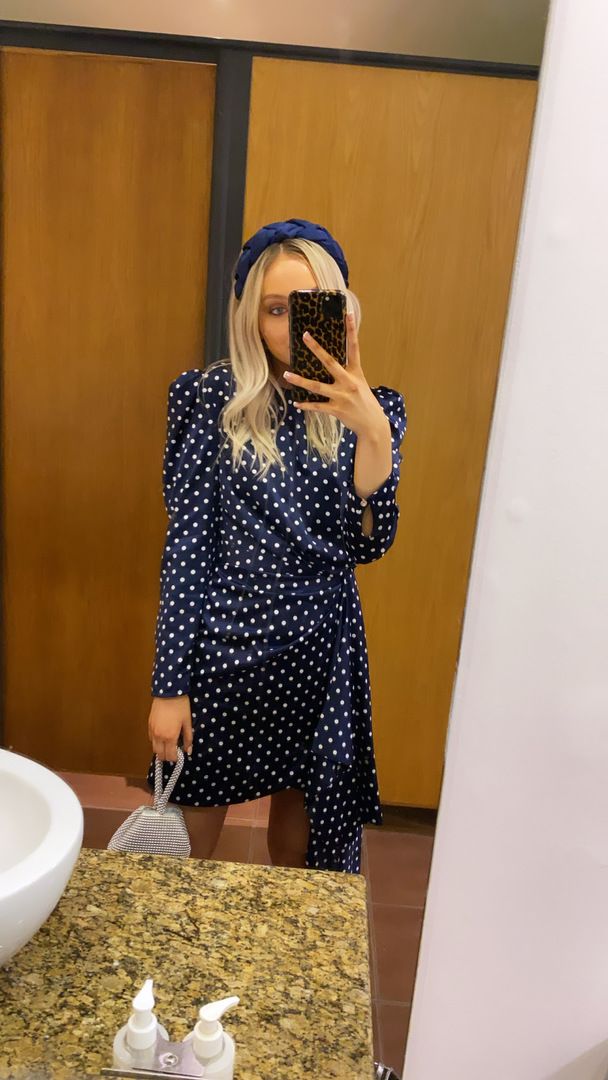 Rent Keepsake The Label Polka Dot Foolish L/S Mini Dress | Hirestreet Rent Keepsake The Label Polka Dot Foolish L/S Mini Dress | Hirestreet