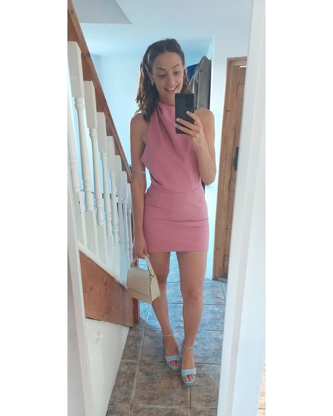 Rent Finders Keepers Pink Mae Mini Dress | Hirestreet