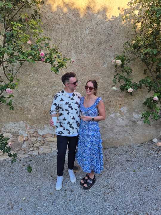 tallulah blue white floral midi dress Tallulah Blue Ivory Floral Puff Sleeve Midi Dress