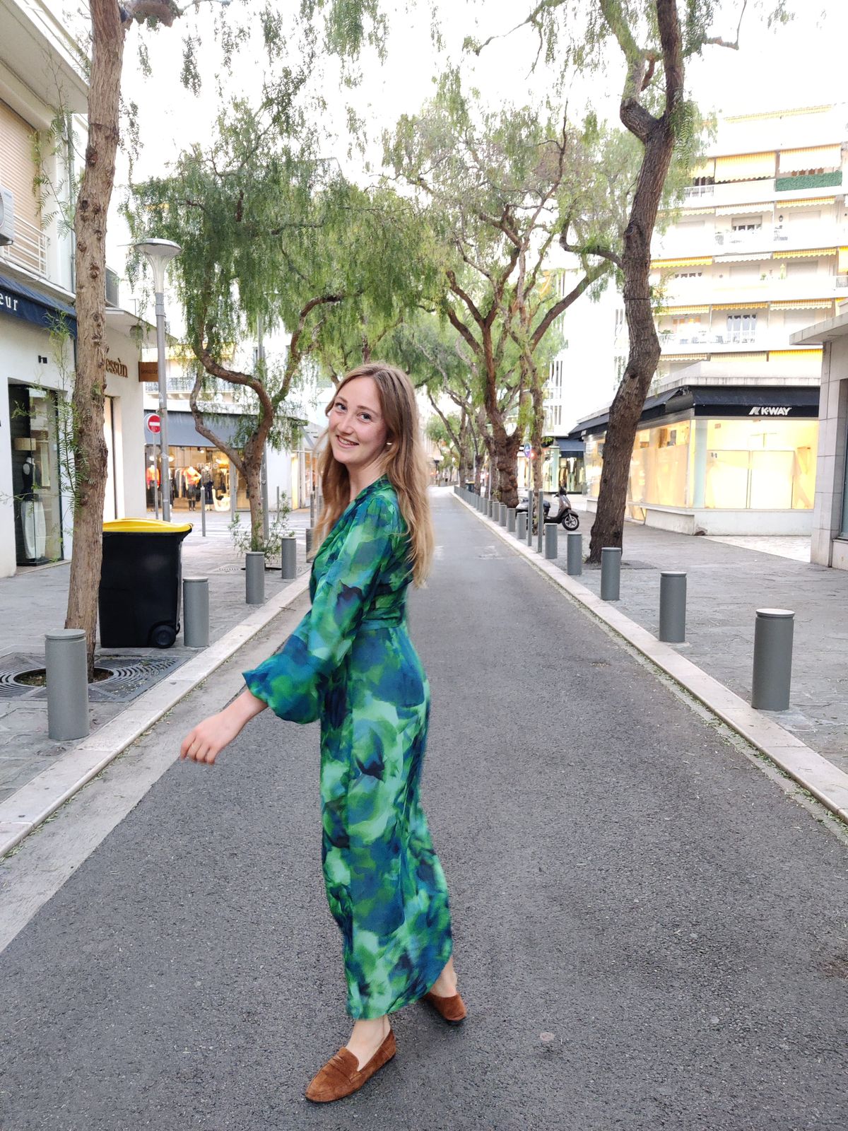 runaway calista dress green Runaway The Label - Kiata Maxi Dress in Calista Green