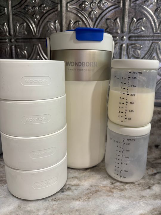 WONDBORN 22Oz Portable Breast Milk Cooler for Outdoors
