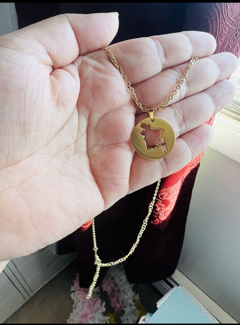 Bangladesh Map Necklace – ZUDO