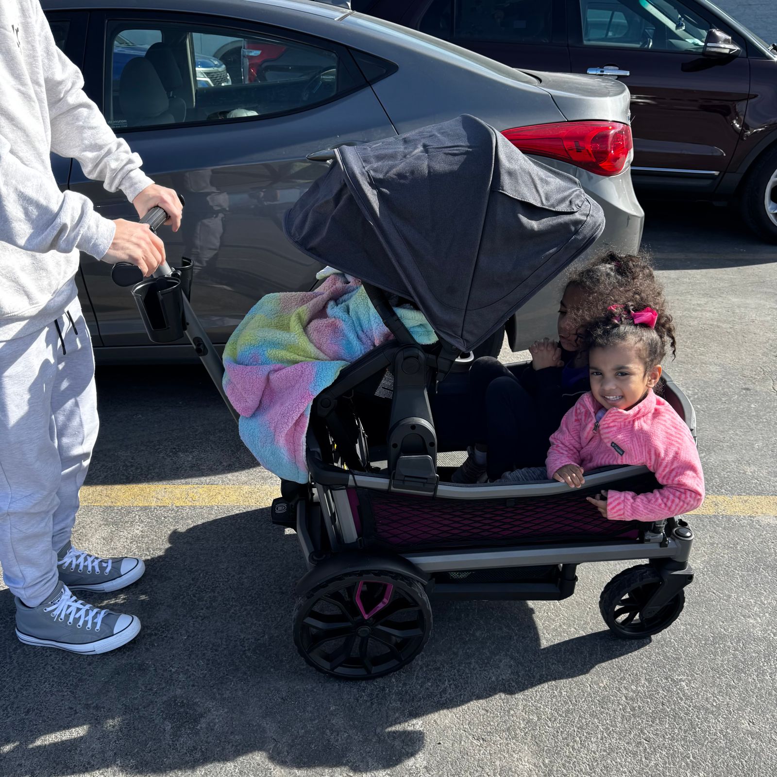 travel system twin stroller Silver Cross Jet Double Stroller
