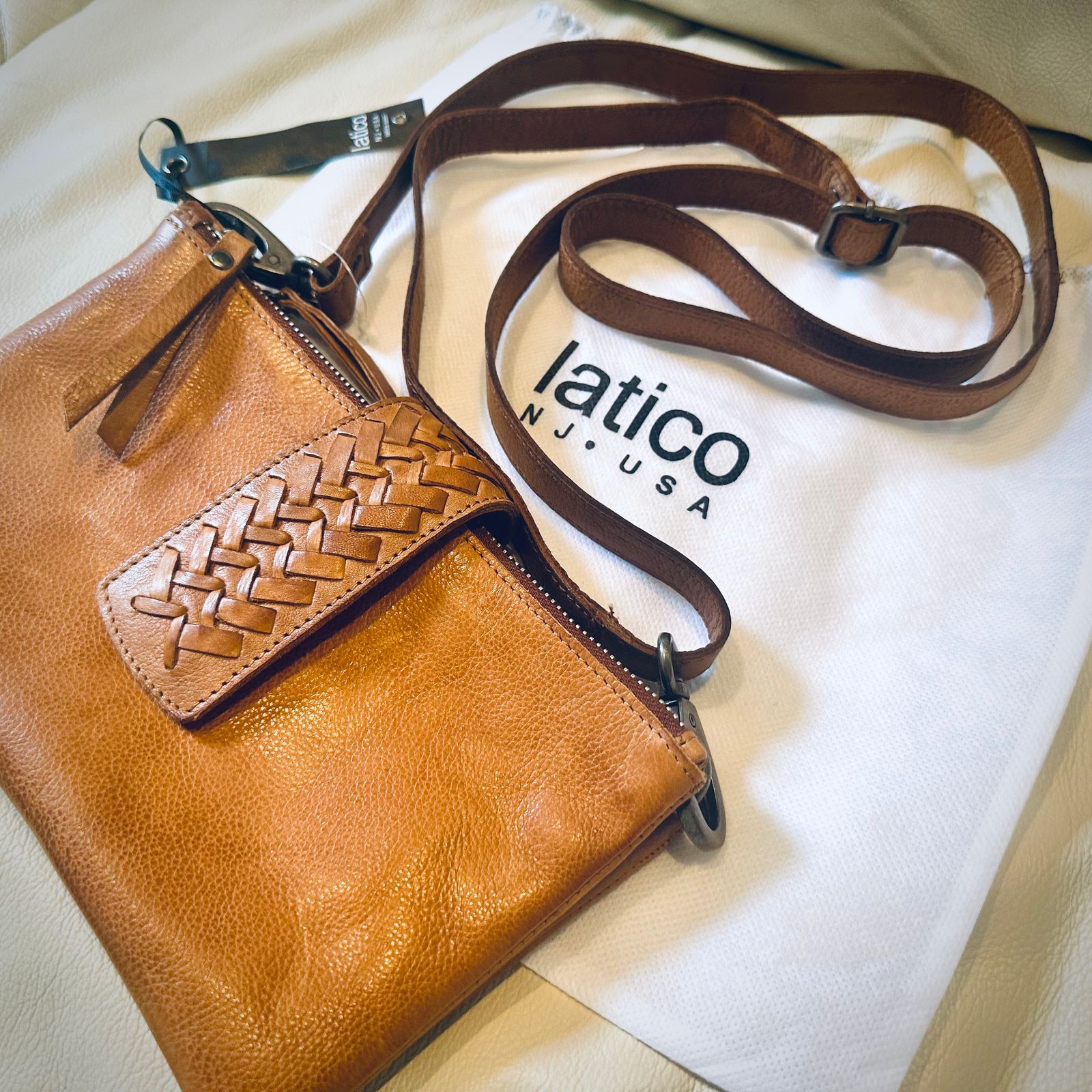 Buy The Malabar Leather Crossbody Bag Effortlessly Cool