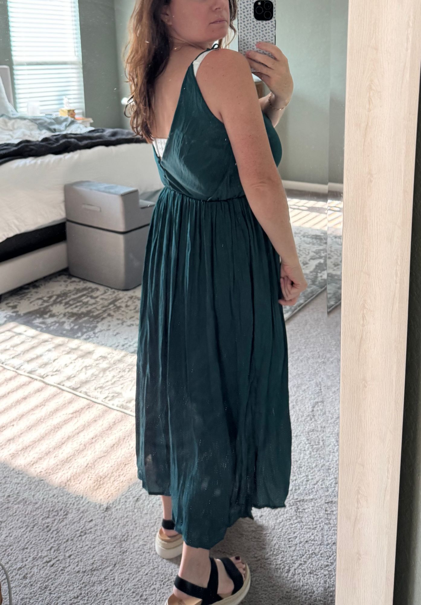 duck green dress Dalie Slip Maxi ProductID: 117626