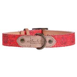 Leather Dog Collar Water Dreaming – Outback Tails