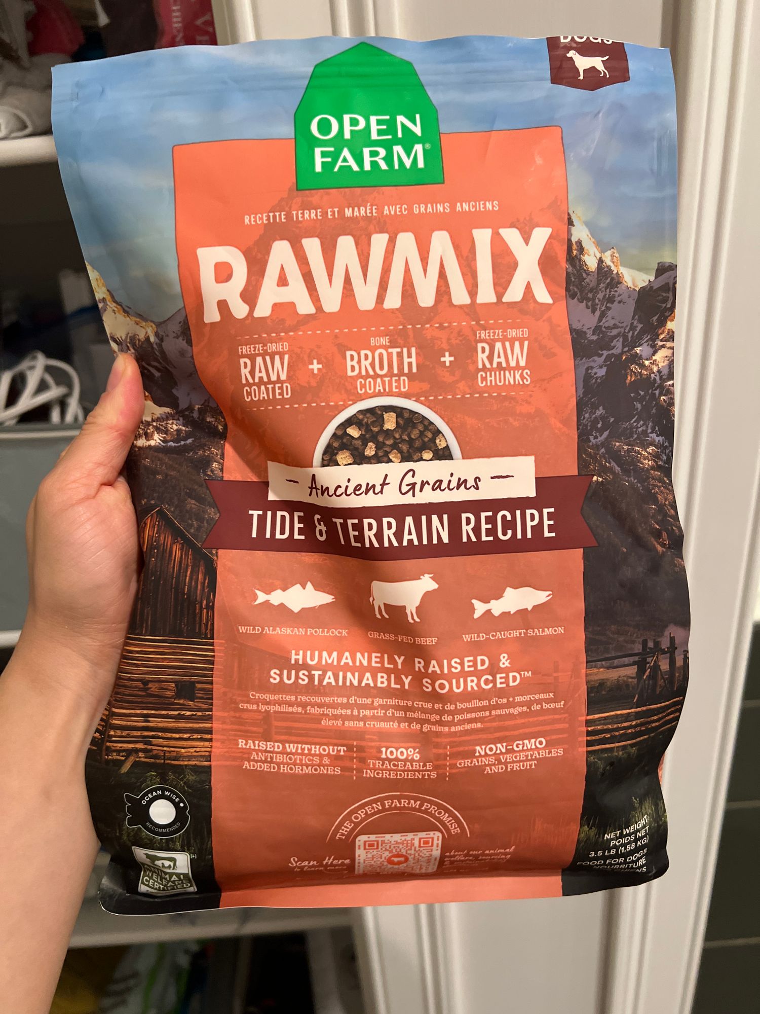 Open Farm Grass-Fed Beef Ancient Grains Recipe – Polkadog