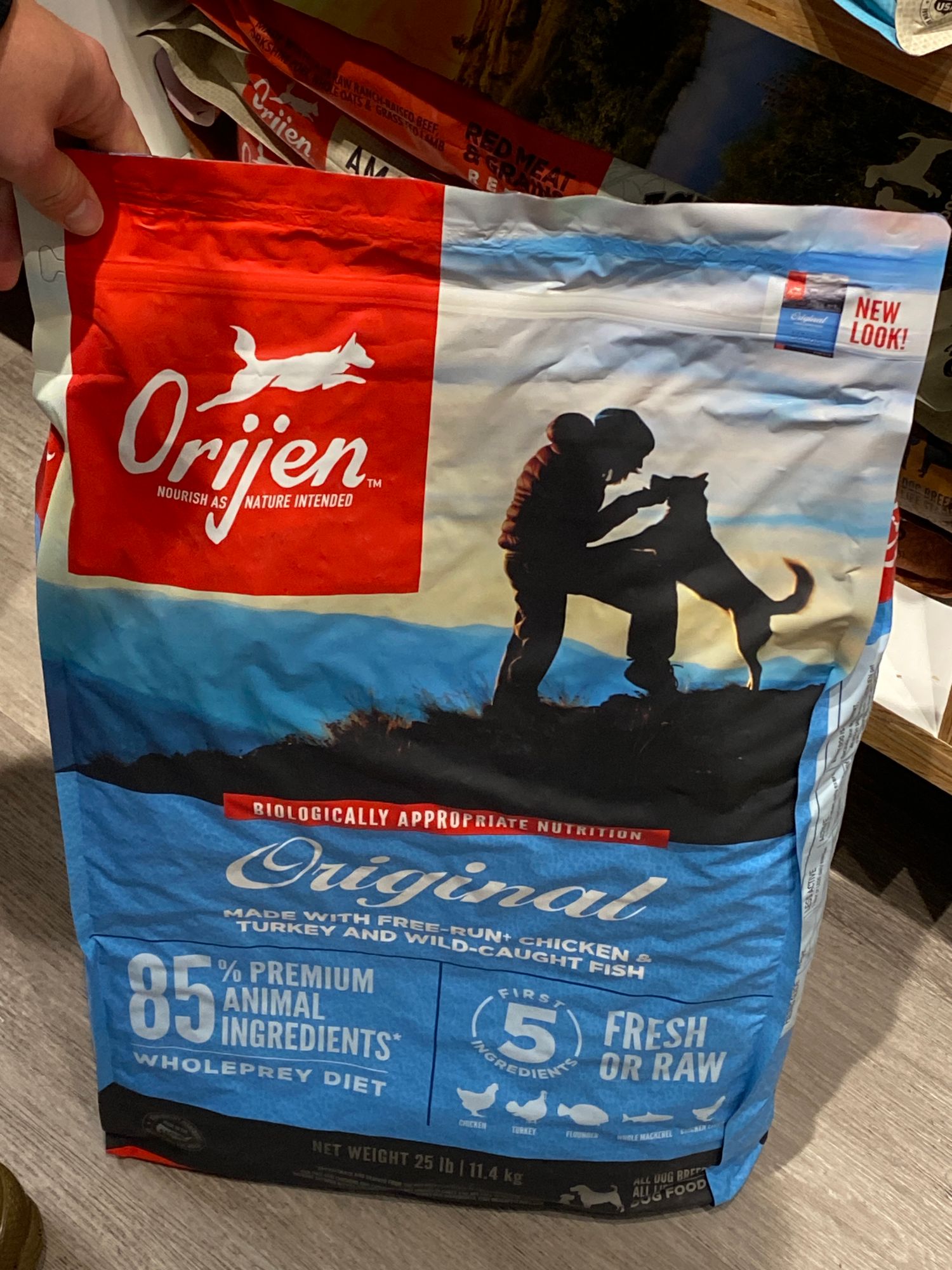 ORIJEN Original Grain-Free High-Protein Dry Dog Food  Polkadog