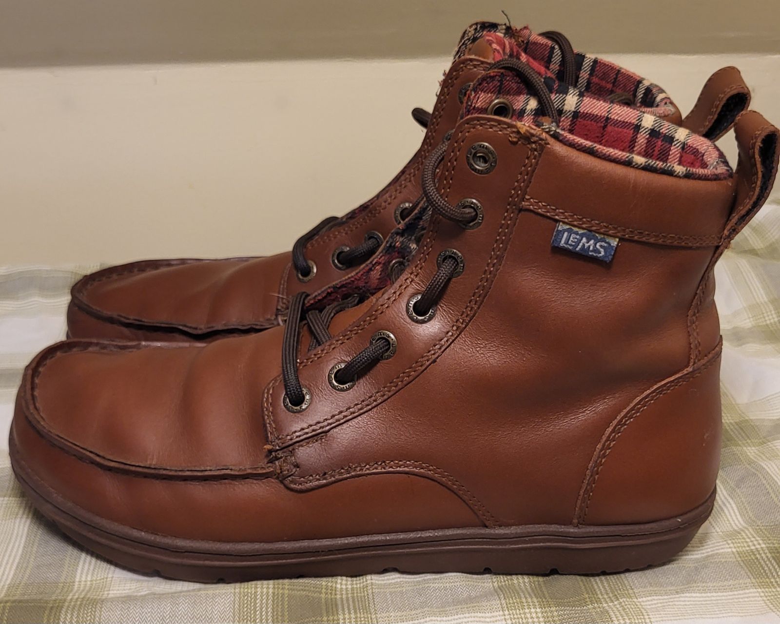 Botas De Cuero Impermeables Para Mujer Woodland - Color Marrón Ceroso, Talla 39 EU, Transpirables