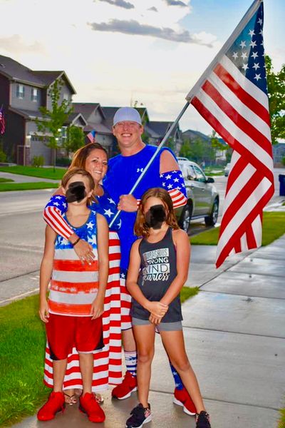 American Flag Arm Sleeve, Made in the USA  Custom Sports Sleeves