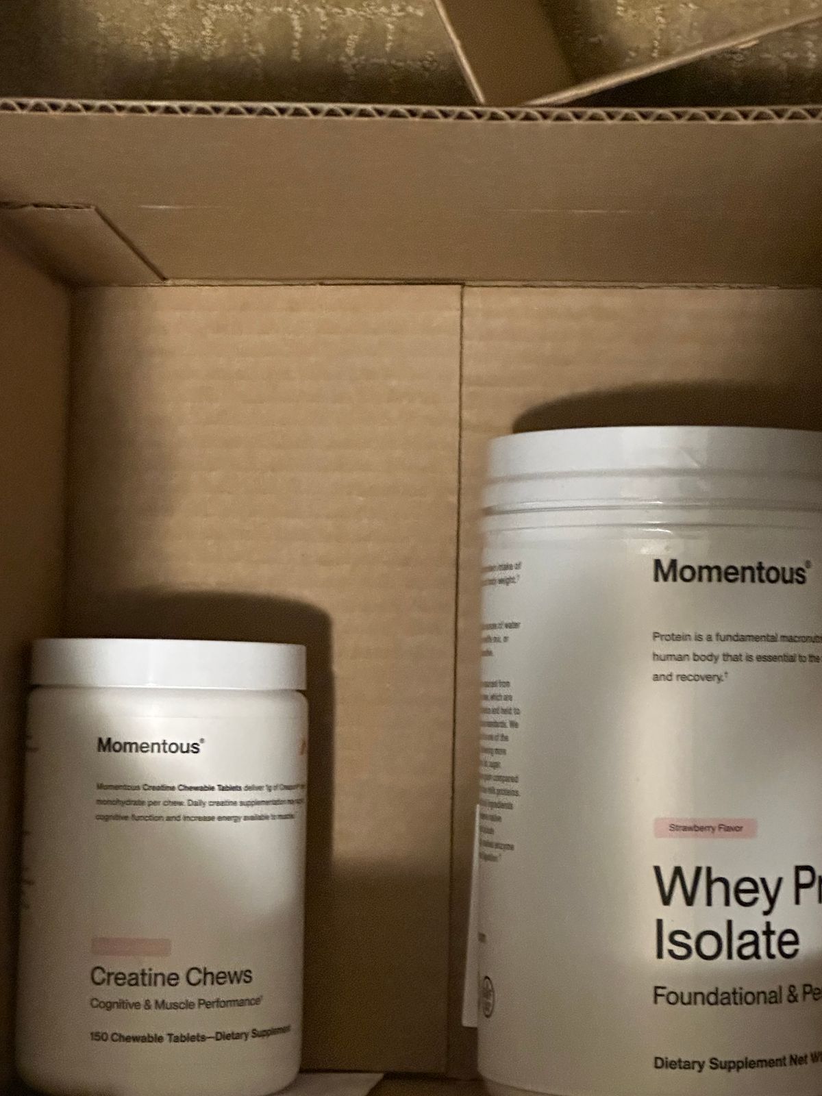 Grass Fed Whey Protein Isolate Powder - NSF Certified Momentous Grass Fed Whey Protein Isolate Powder - NSF Certified Momentous