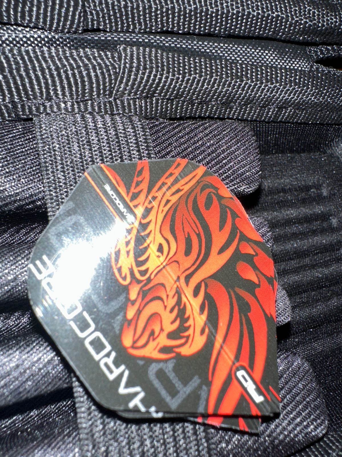 Red Dragon Jonny Clayton Hardcore Black & Red Tribal - Dart Flights