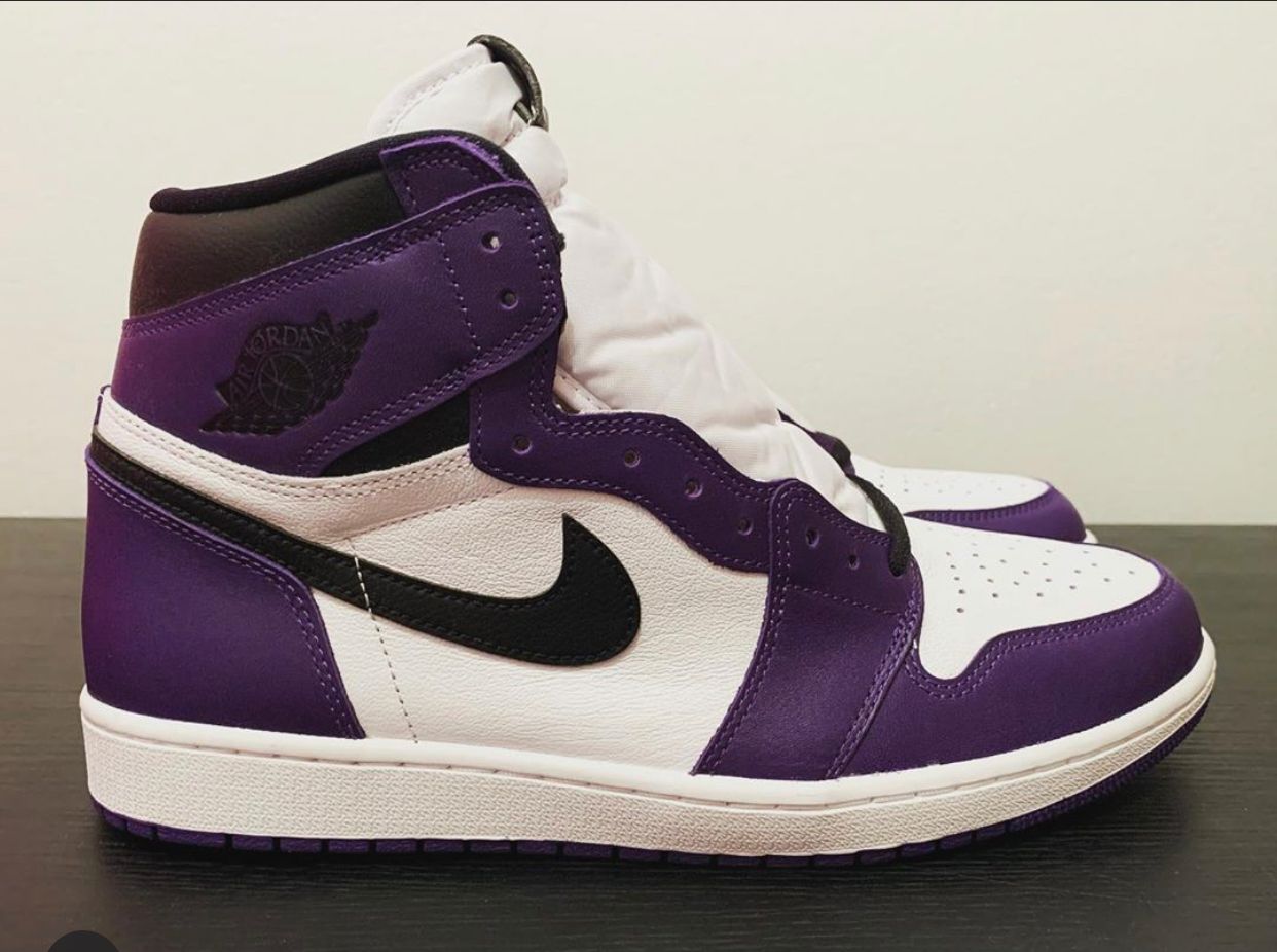 Air Jordan Retro High OG 'Court Purple — Kick Game