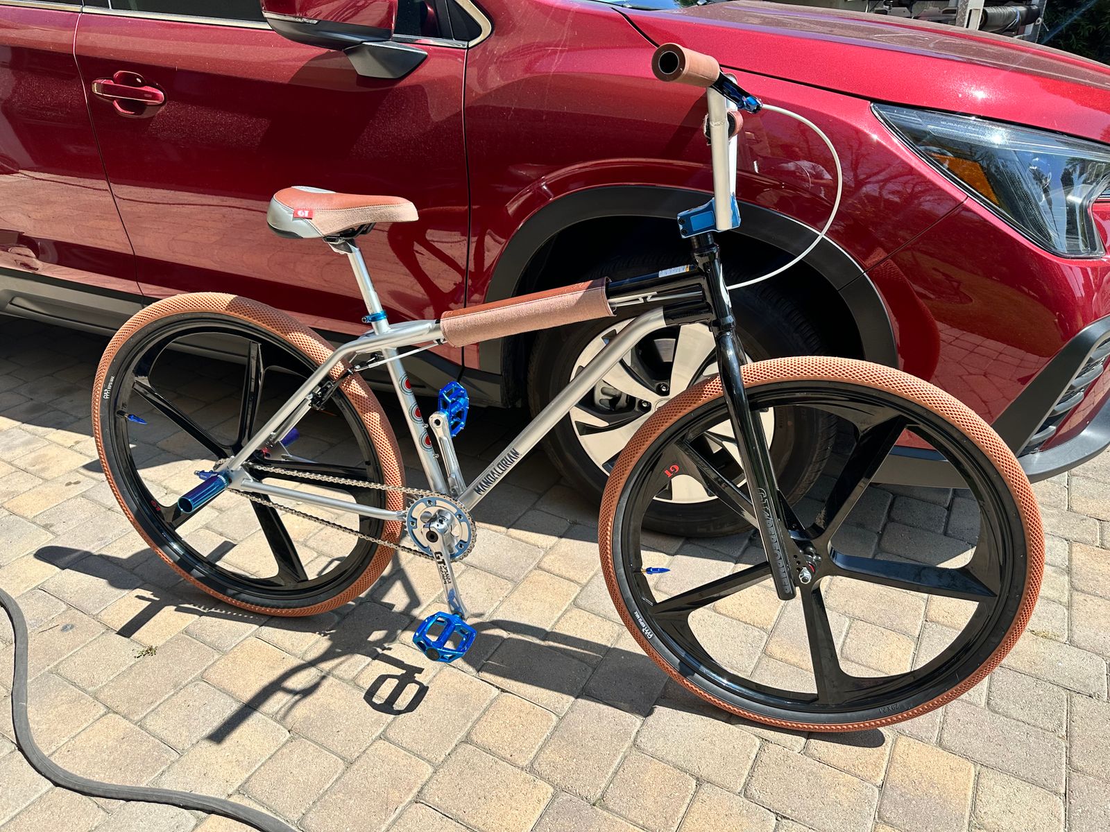 Pedali BMX Vecchia Scuola Haro Fusion DX 1/2 O 9/16 Skyway Burner