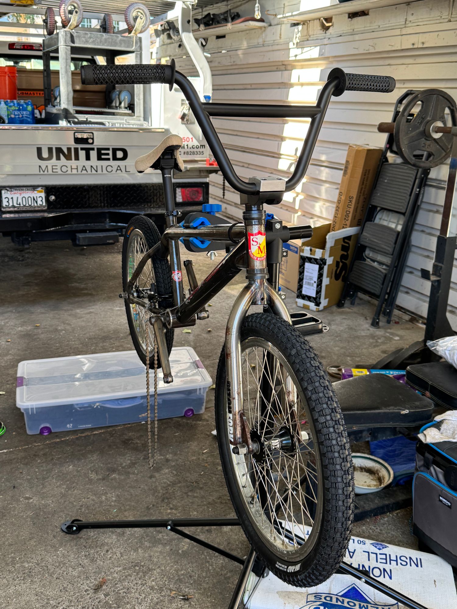 Sella S&amp;M Pivotal Per BMX, Colore Marrone, Sottile E Leggera