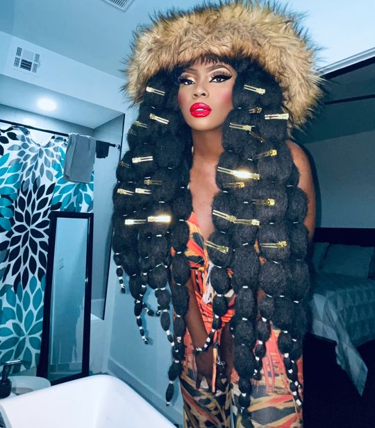 Black Fur Hat Big Fluffy Bucket Hat Avaah Fluffy Hat Black