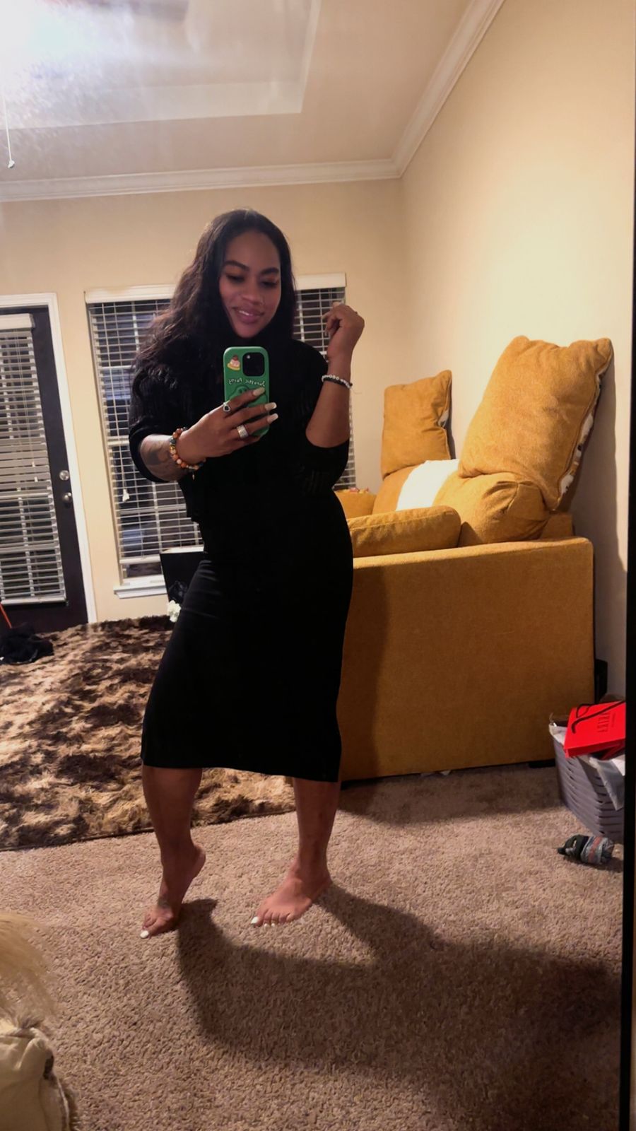 reyna bodycon midi dress REYNA MIDI BODYCON DRESS IN BLACK – AKIRA
