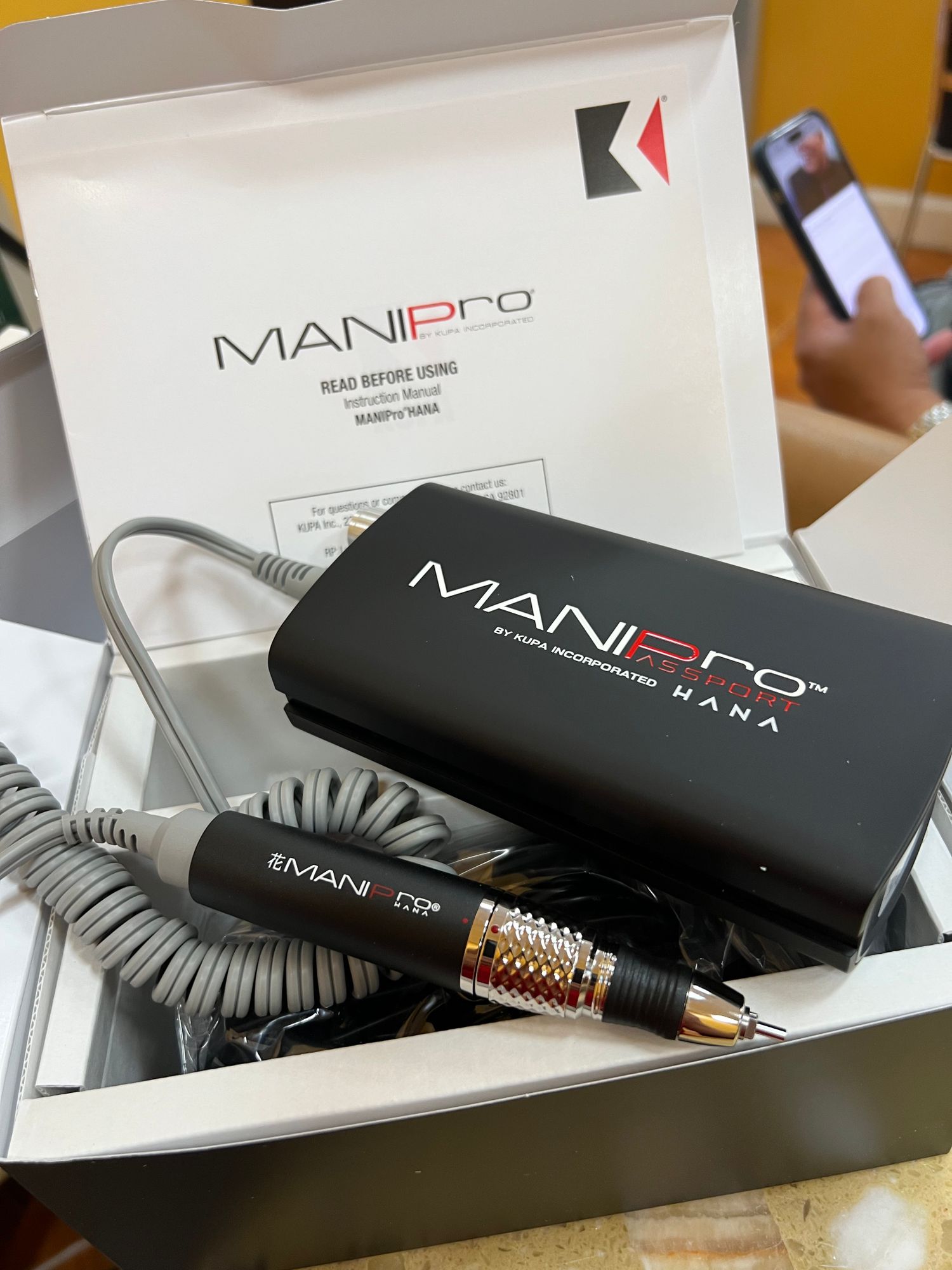 KUPA MANIPro Hana Nail Drill – Sunshine Nail Supply