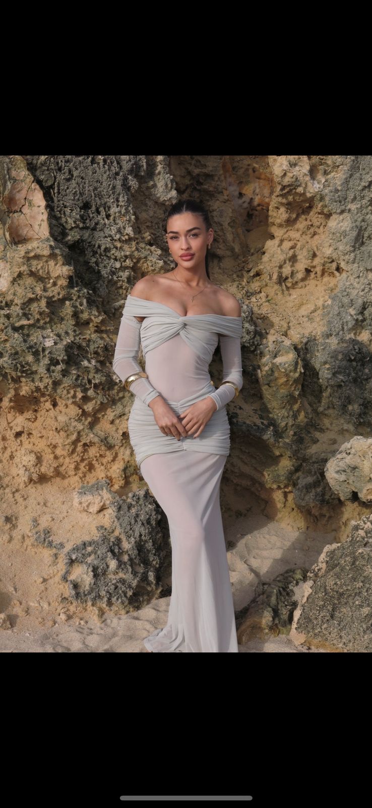 open lace back dress Mercy Maxi Dress main image 0