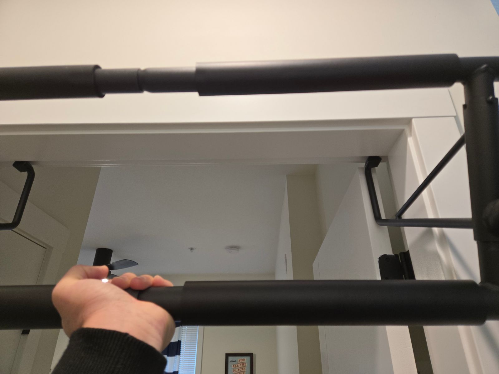 Fixation Pour Barre De Traction Autoportante + Barres De Trempage Grom Fitness - Modèle F-1