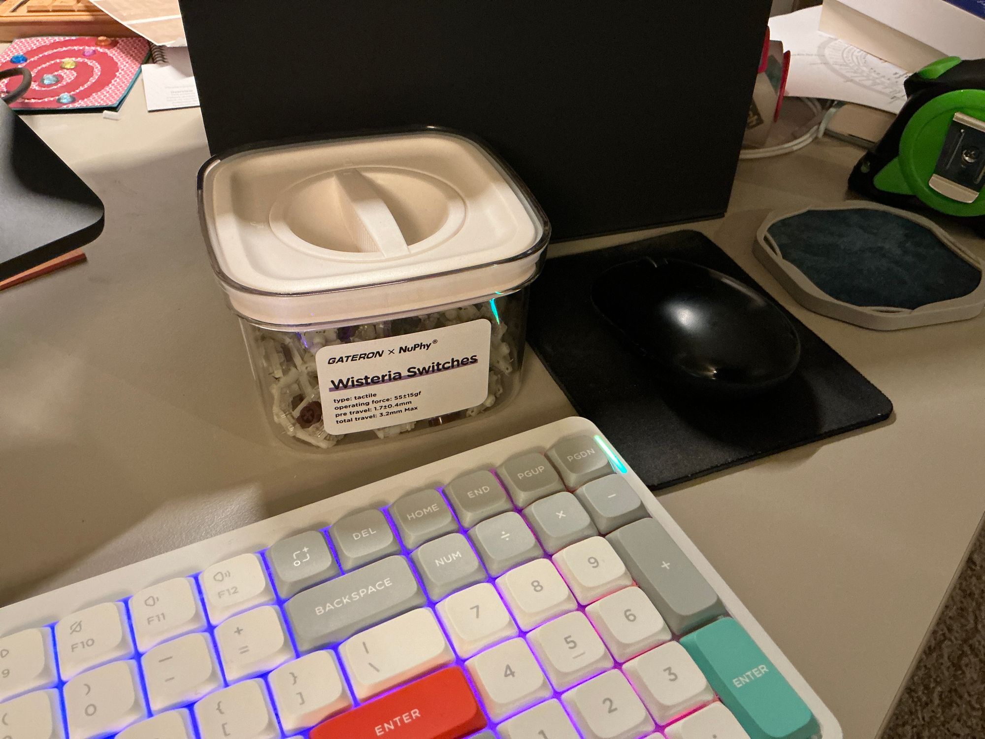 NuPhy Wisteria Low-profile Switches