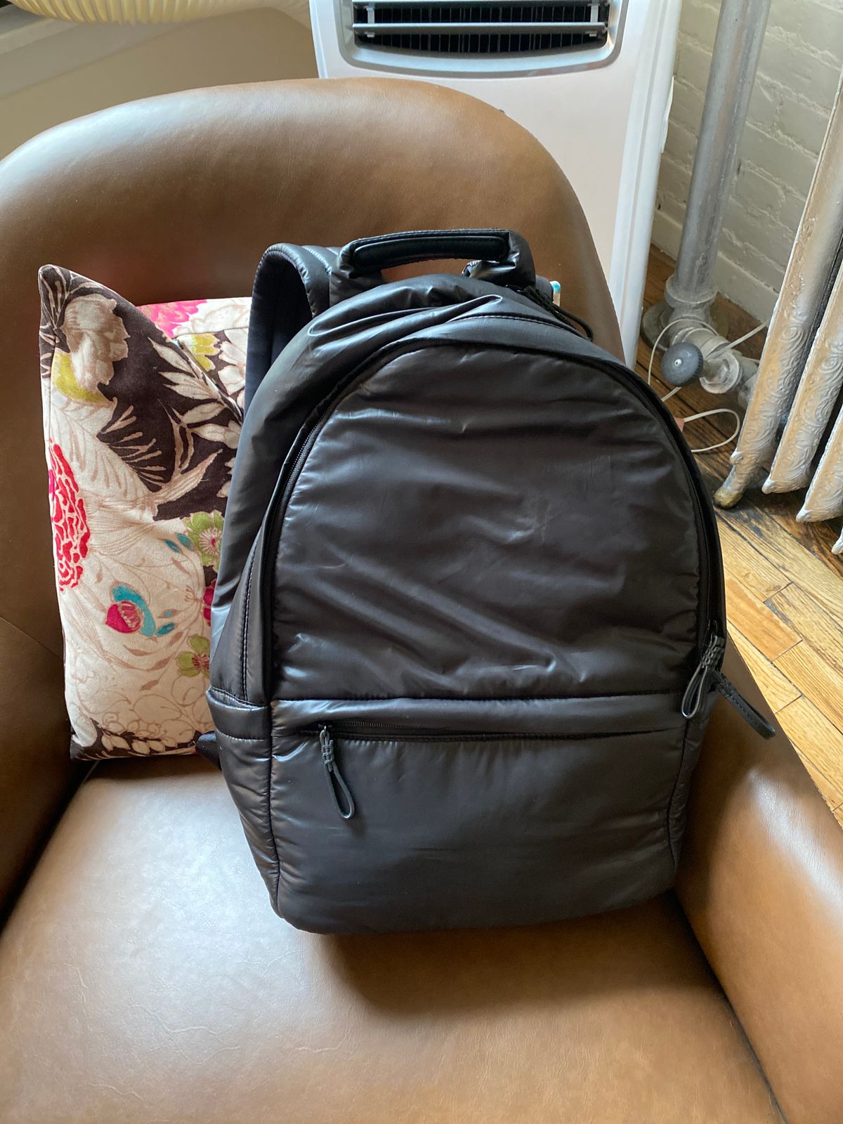 Caraa Stratus Travel Modern Medium Backpack In Black Stratus | Unisex Backpack by Caraa main image 2