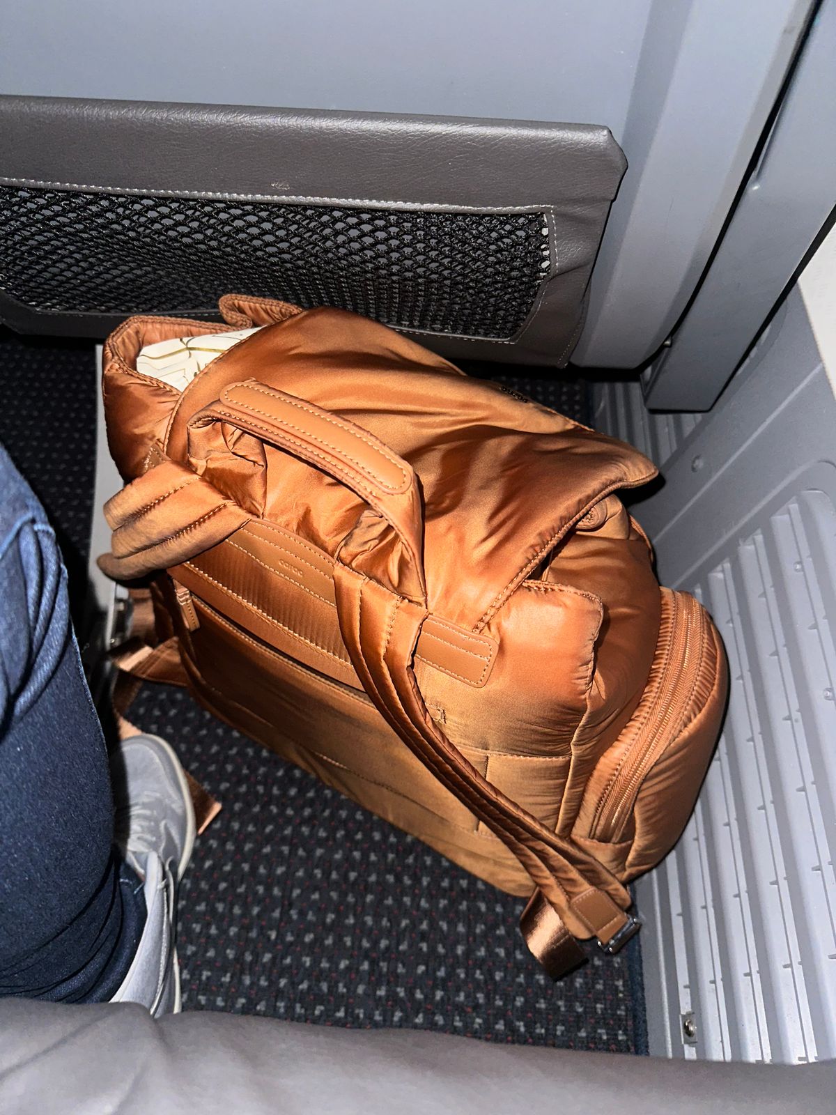 Caraa x Free People Rucksack Sherpa Cirrus Backpack Toffee/reddish Interior NEW Cirrus | Women main image 3