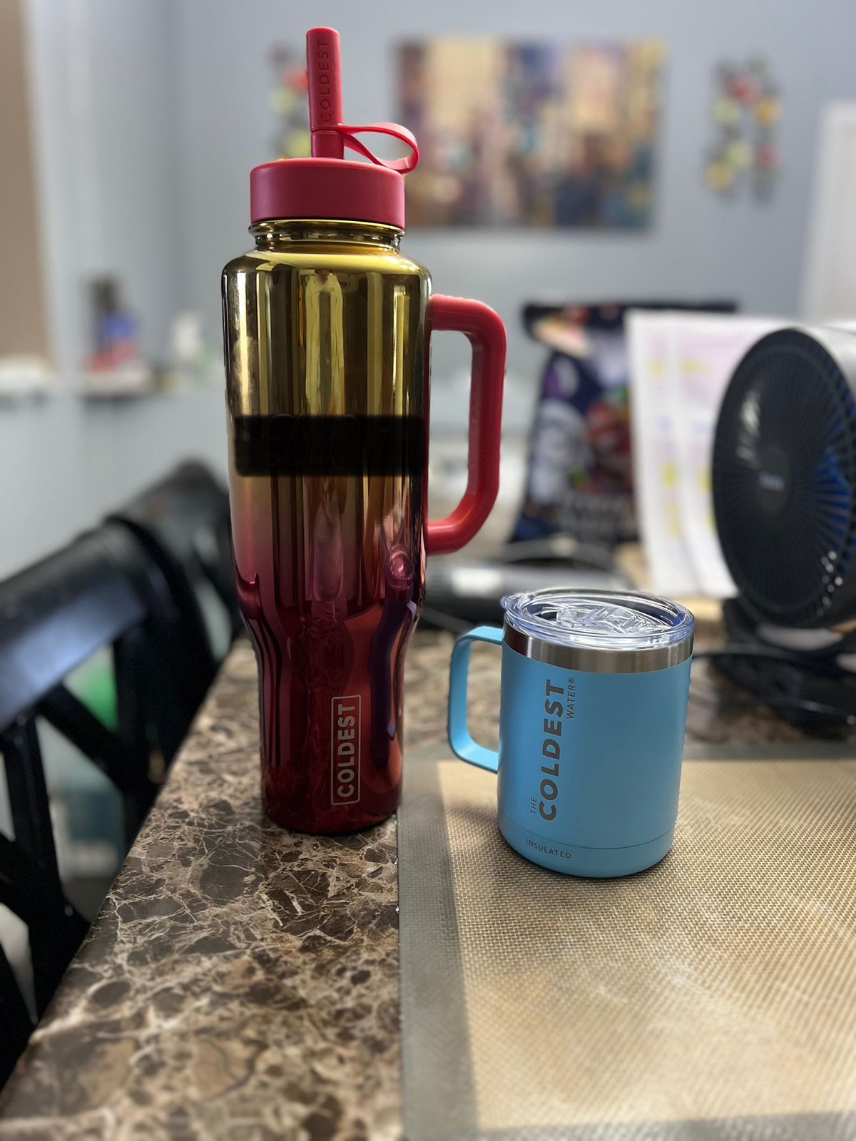 Deshon's 46oz COLDEST Limitless, reviewed for a dry outside