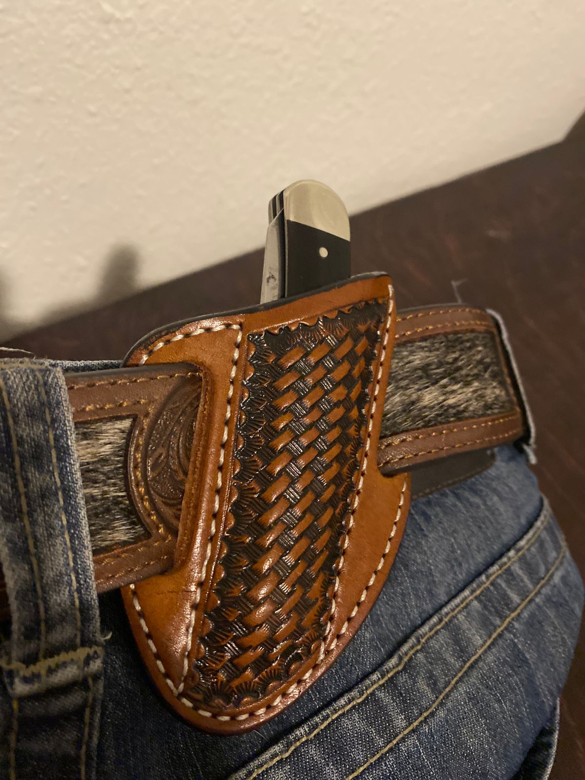 Basket Weave Knife Sheath | Buy A Western Tack Basket Weave Knife Sheath - NRS Basket Weave Knife Sheath | Buy A Western Tack Basket Weave Knife Sheath - NRS