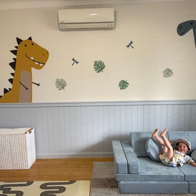 Diplo and Rex dino wall decals