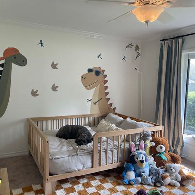 Dino dudes wall decal toddler bedroom