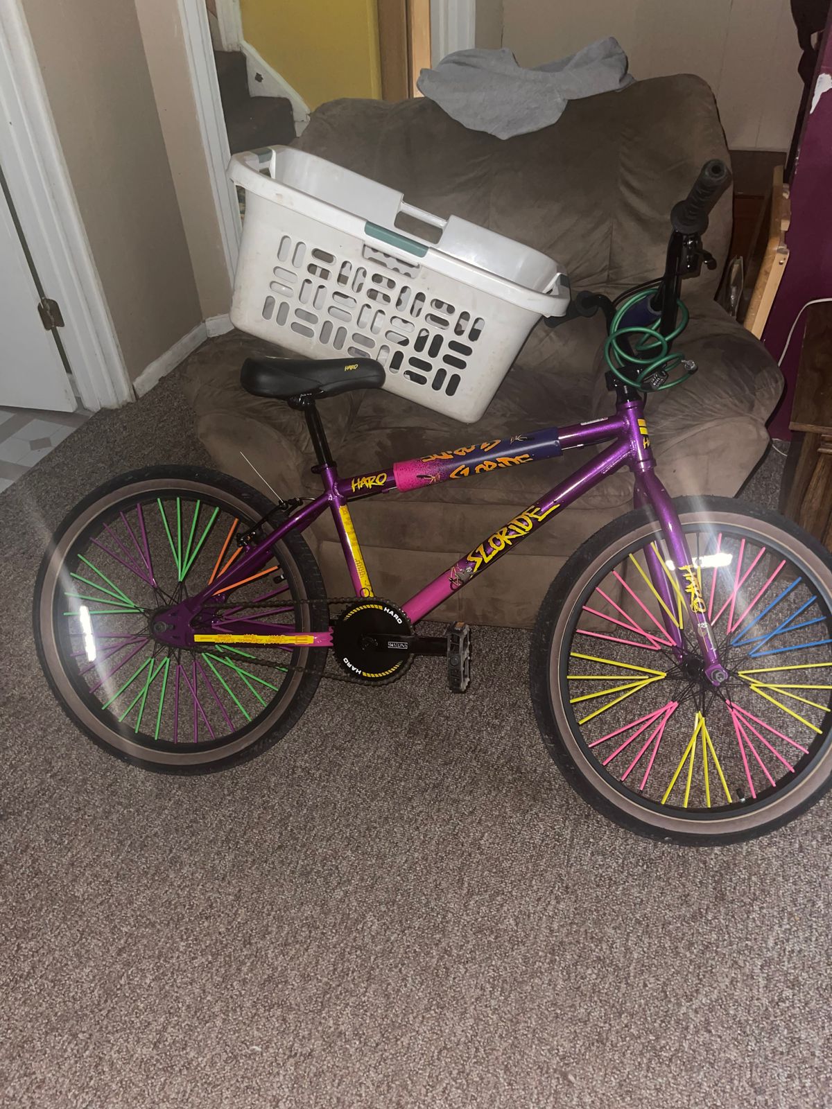 Bike Bicycles Purple Haro Bmx Haro Sloride 24 Haro Slo-Ride 24