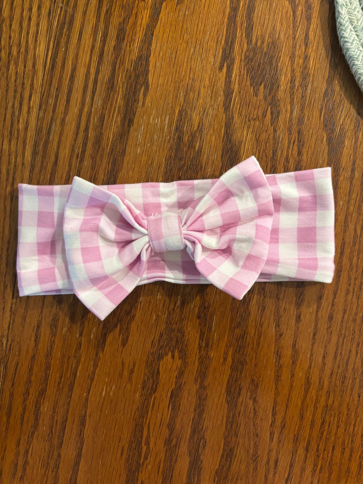 Bow Headband in Blush display picture 1
