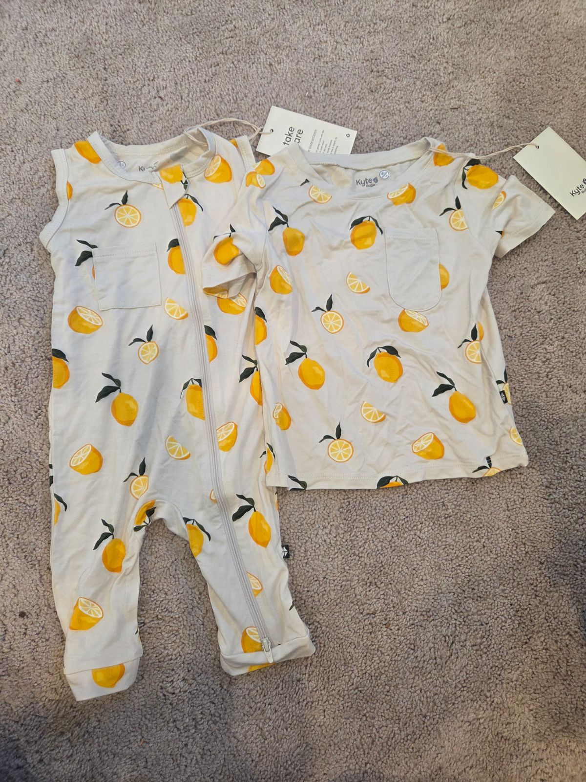 Zippered Sleeveless Romper Midnight Baby Pajamas Kyte Baby