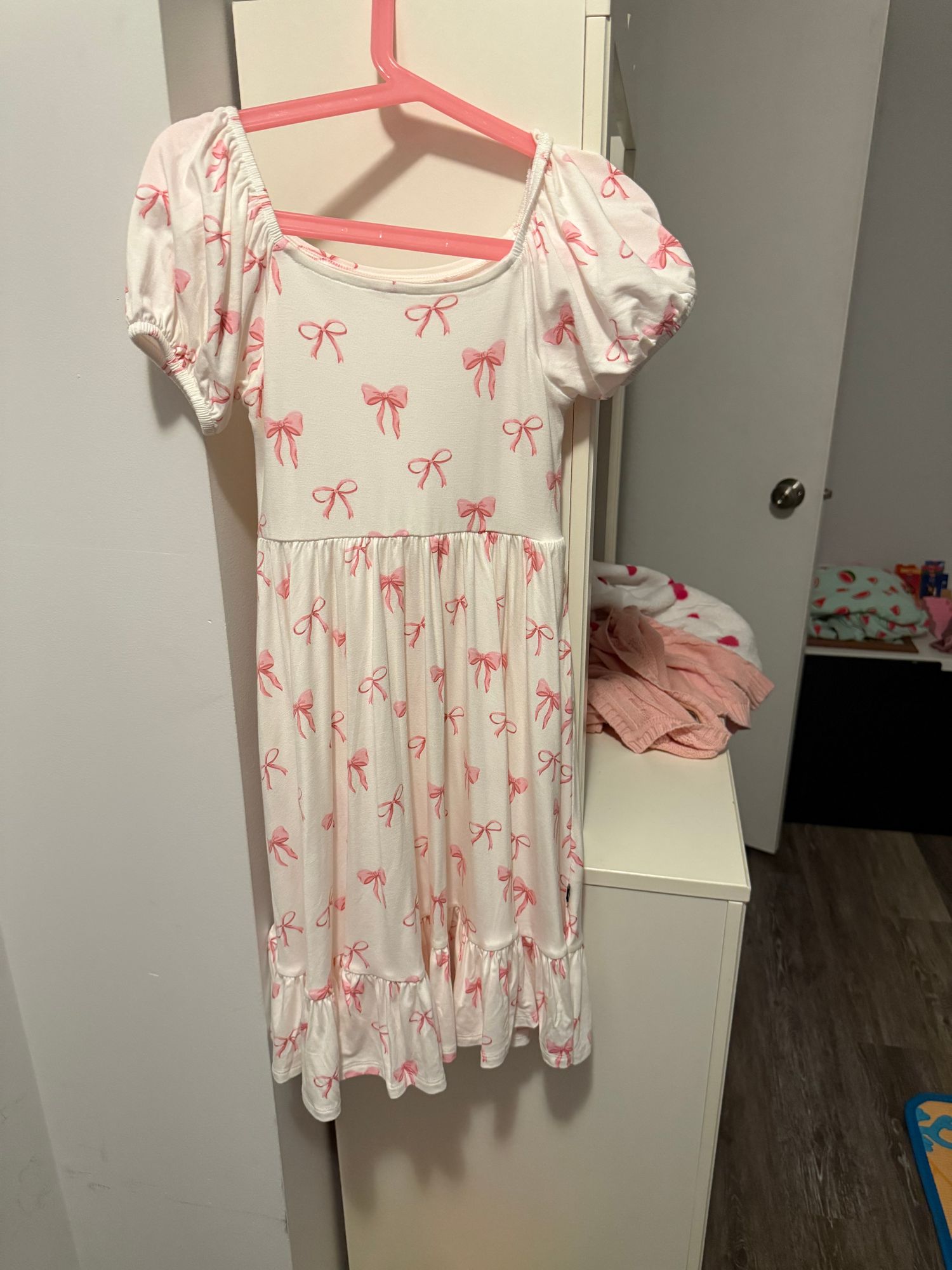 Puff Sleeve Twirl Dress in Wildflower