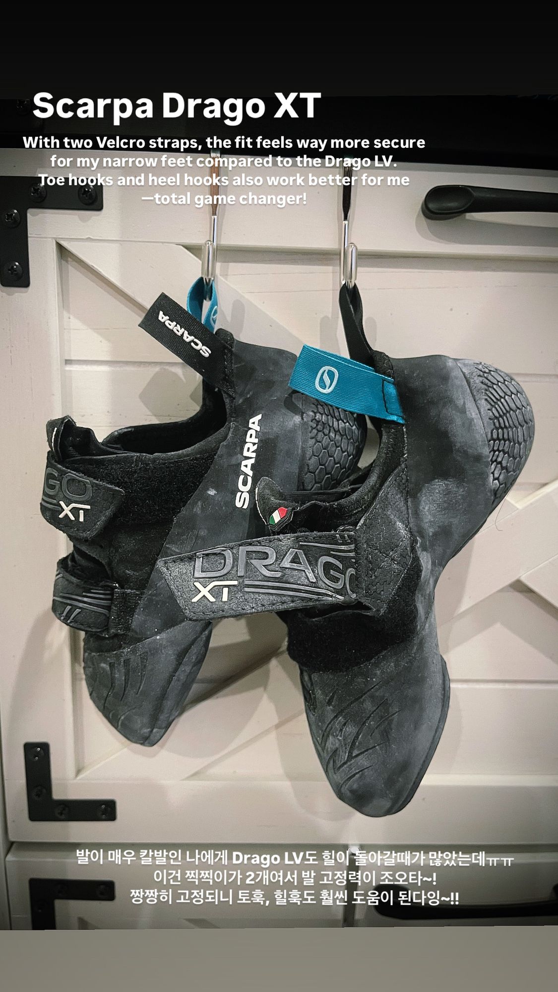 Scarpa Drago XT – Chaussures D'escalade Ultra-sensibles, Vibram XS Grip2, Talon Précis, Asymétriques (Black Iron)