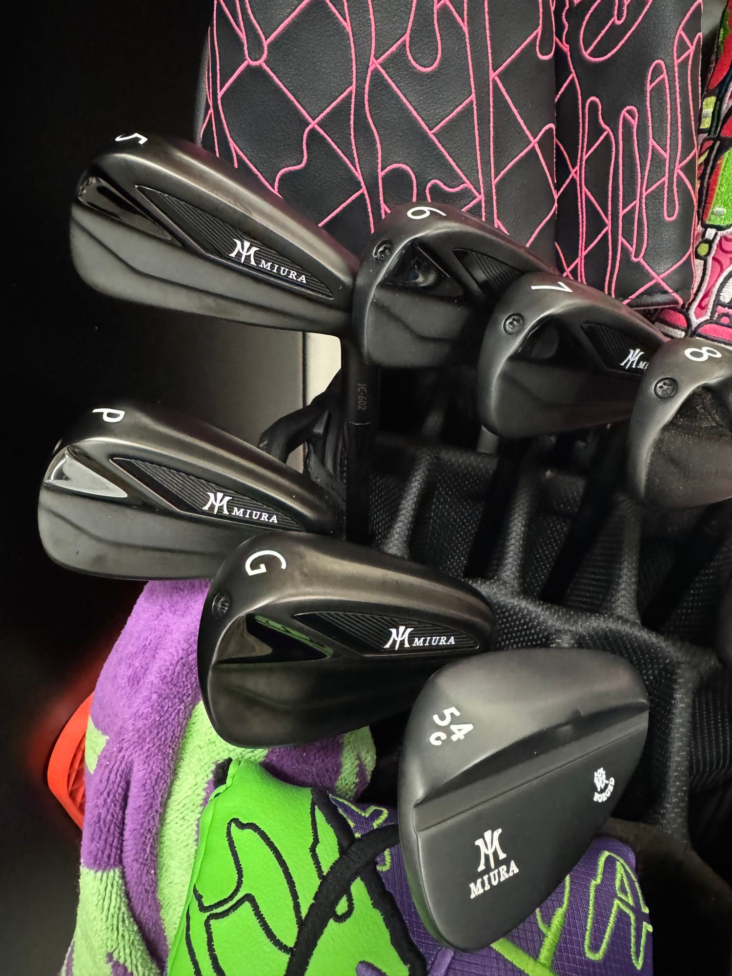 IC-602 Black IP | Miura Golf - Irons