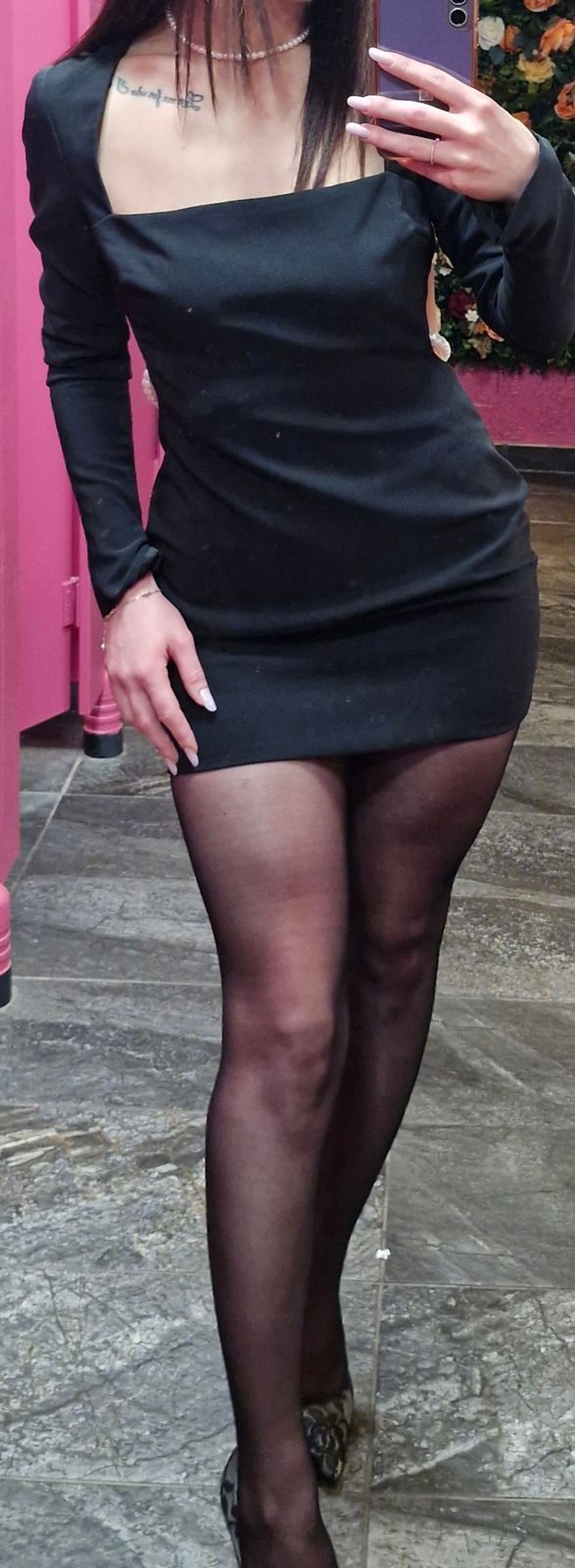 Akari Pearl-Detail Cut-Out Mini Dress in Black | Oh Polly Akari Pearl-Detail Cut-Out Mini Dress in Black | Oh Polly