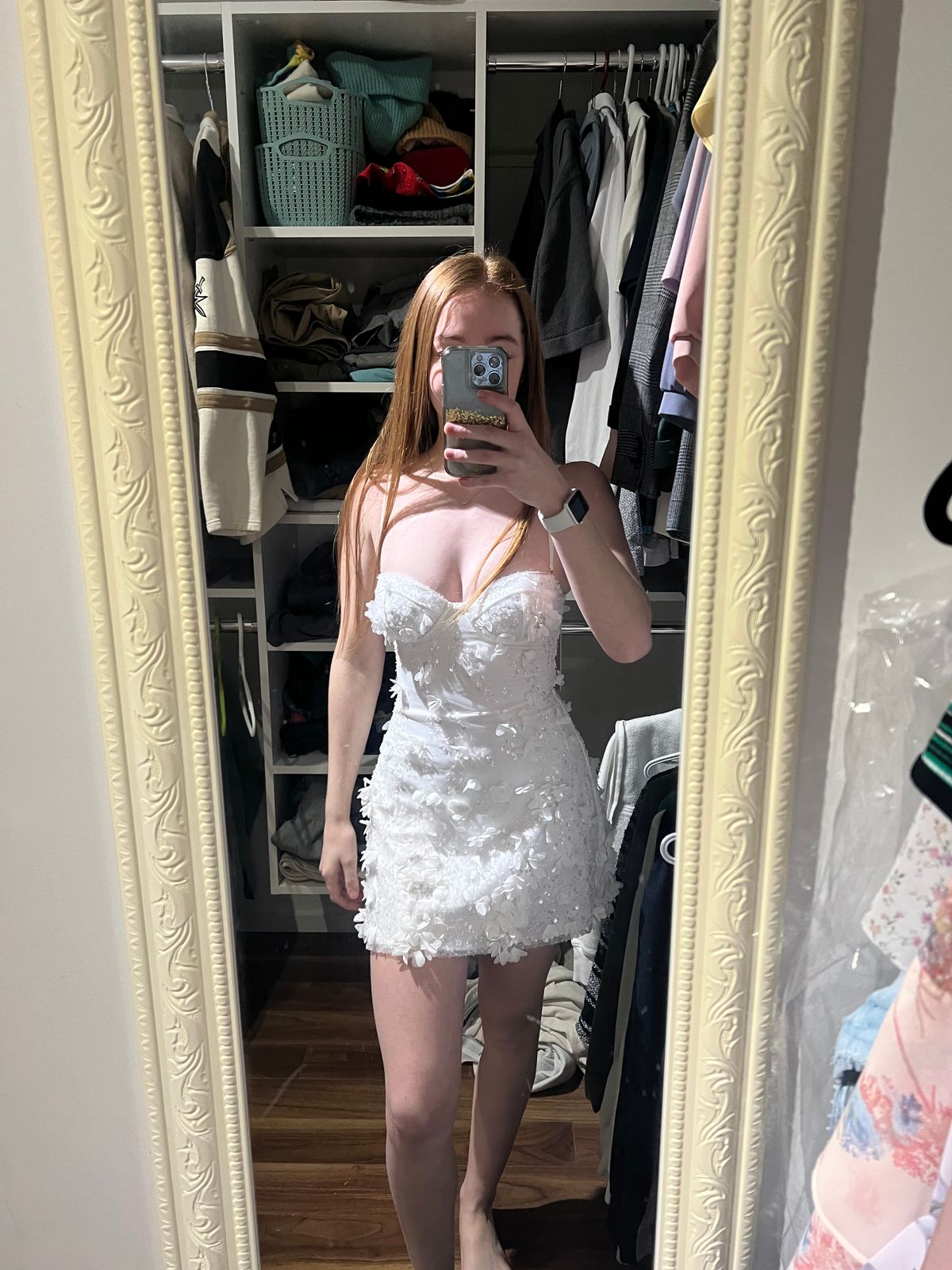 graduation dresses mini White Twisted One-Shoulder Mini Dress