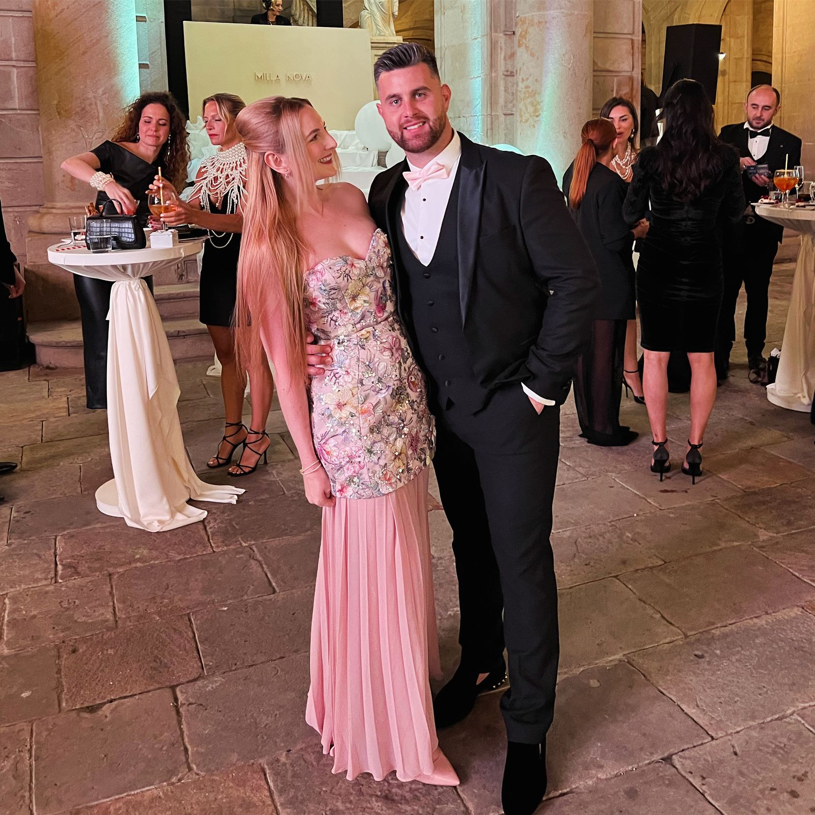 infinity dress dusty pink Violaine Dusty Pink Convertible Maxi Dress