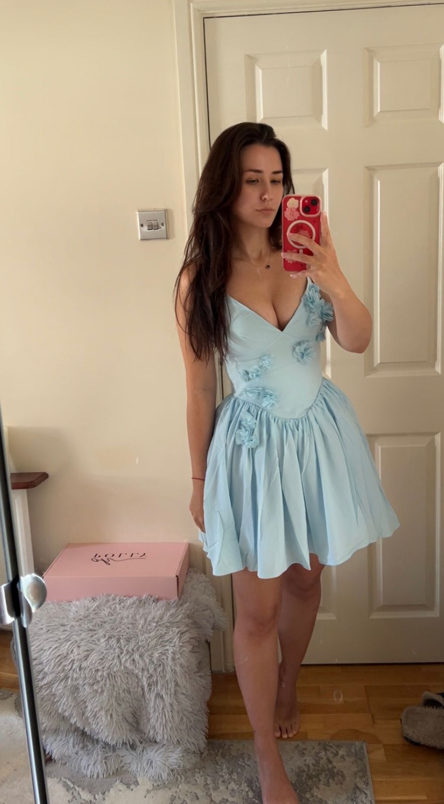 knee length dresses for ladies Yvette Corset Midi Dress