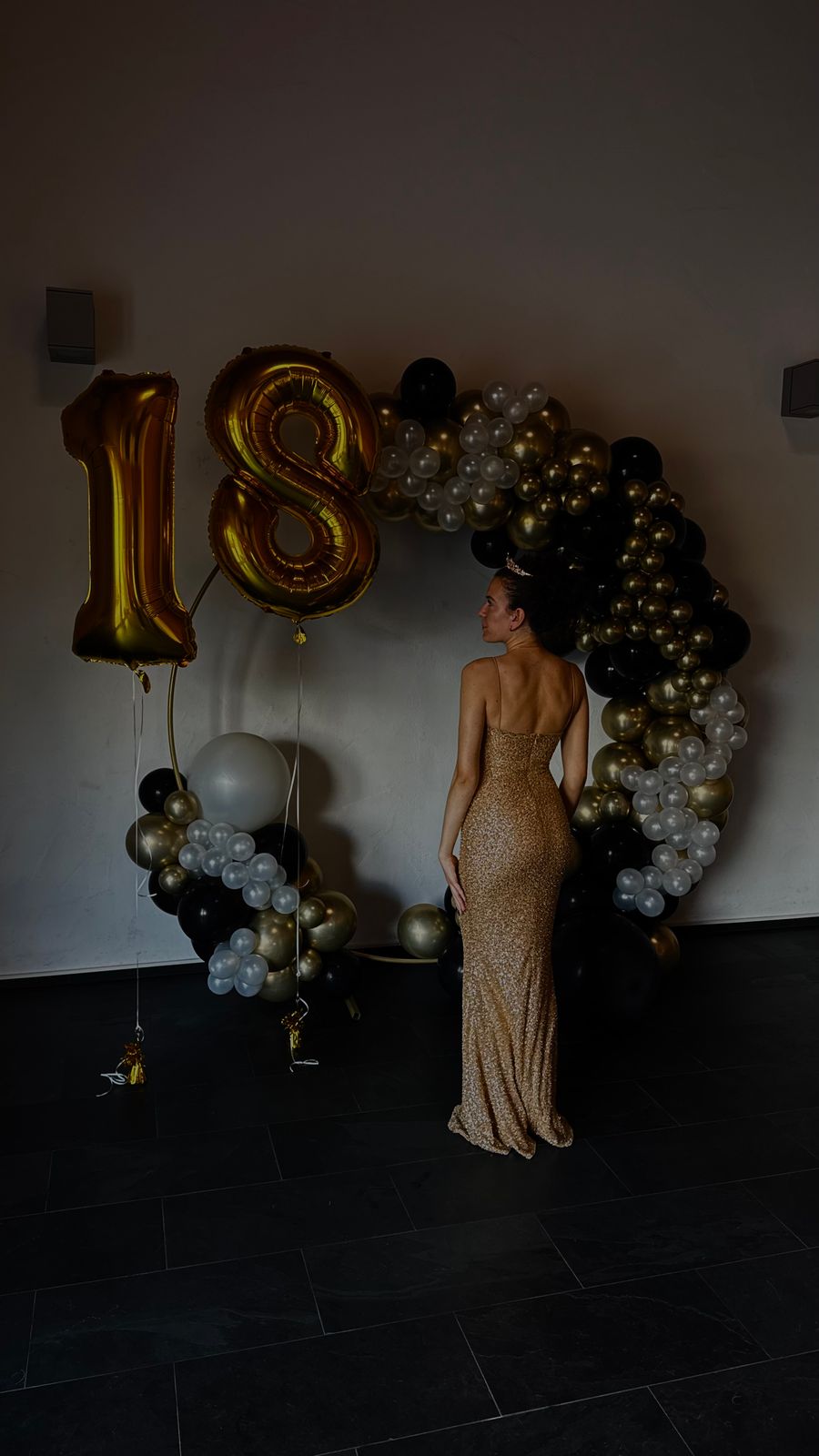 chinese dress ladies Nazz Collection Rose Gold Starstruck Fishtail Maxi Dress main image 1