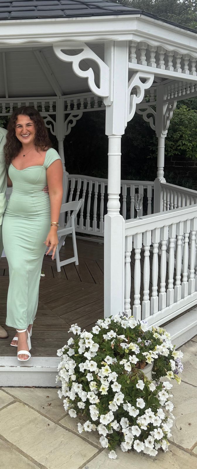 Dolcezza Sweetheart Neckline Maxi Dress in Sage Green | Oh Polly